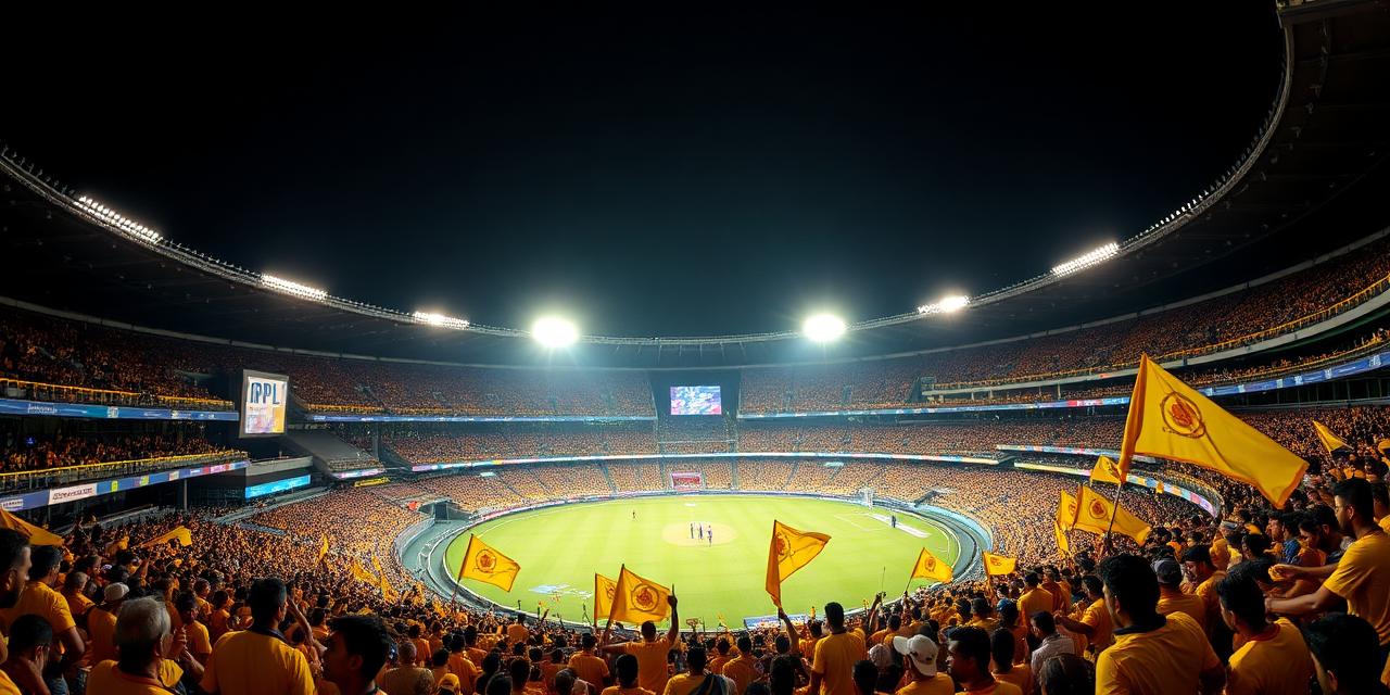 Chennai Super Kings fans